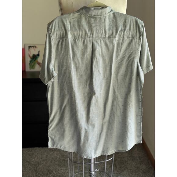 NWT Prana Men's Buttondown Casual Vintage-style FairTrade Slim Fit M - Picture 4 of 5